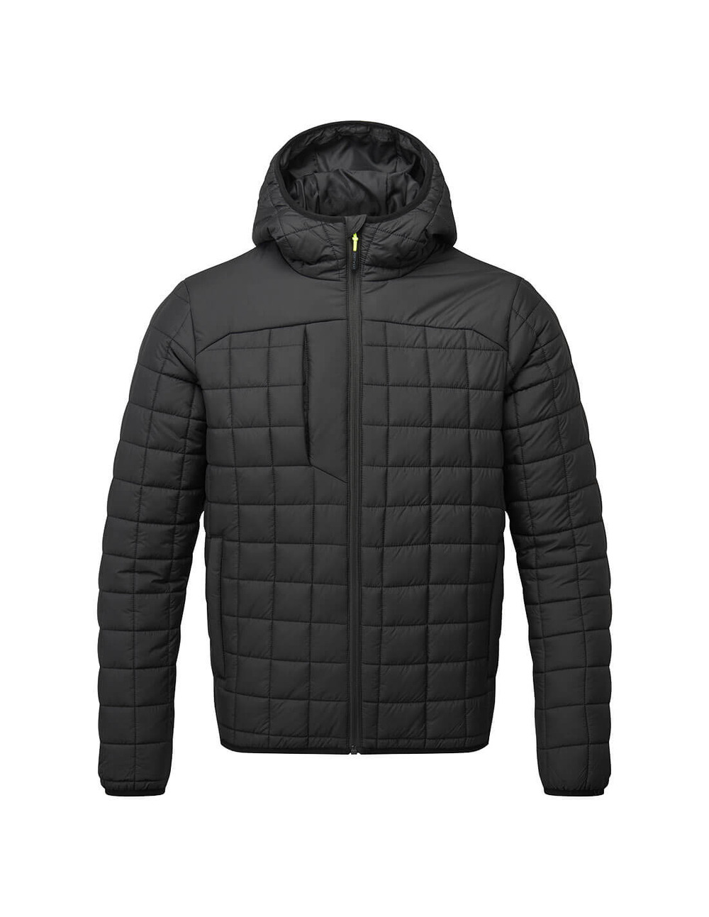 Veste à chicanes carrées pw3 - m - noir - portwest