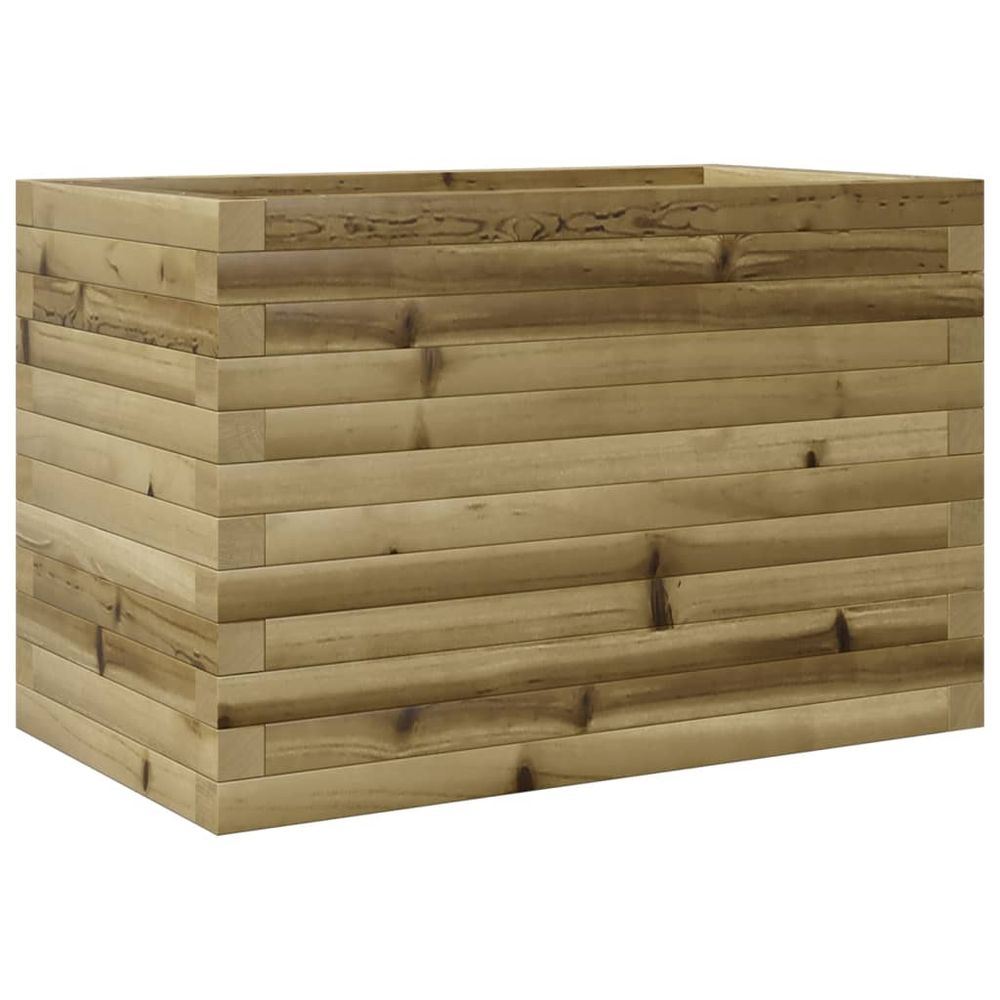 Jardinière 70x40x45,5 cm bois de pin imprégné