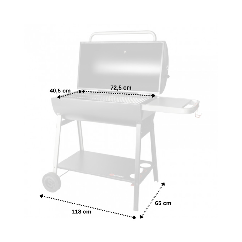 Barbecue au charbon brasilia