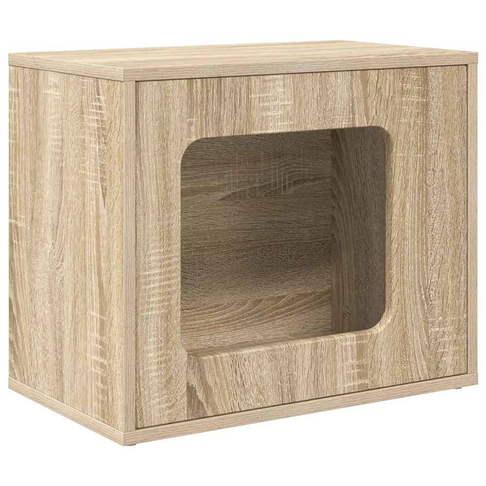 Maison pour chat chêne sonoma 51 x 30 x 42,5 cm