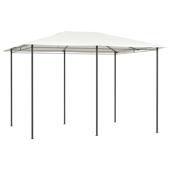 Belvédère 3x4x2,6 m crème 160 g/m²