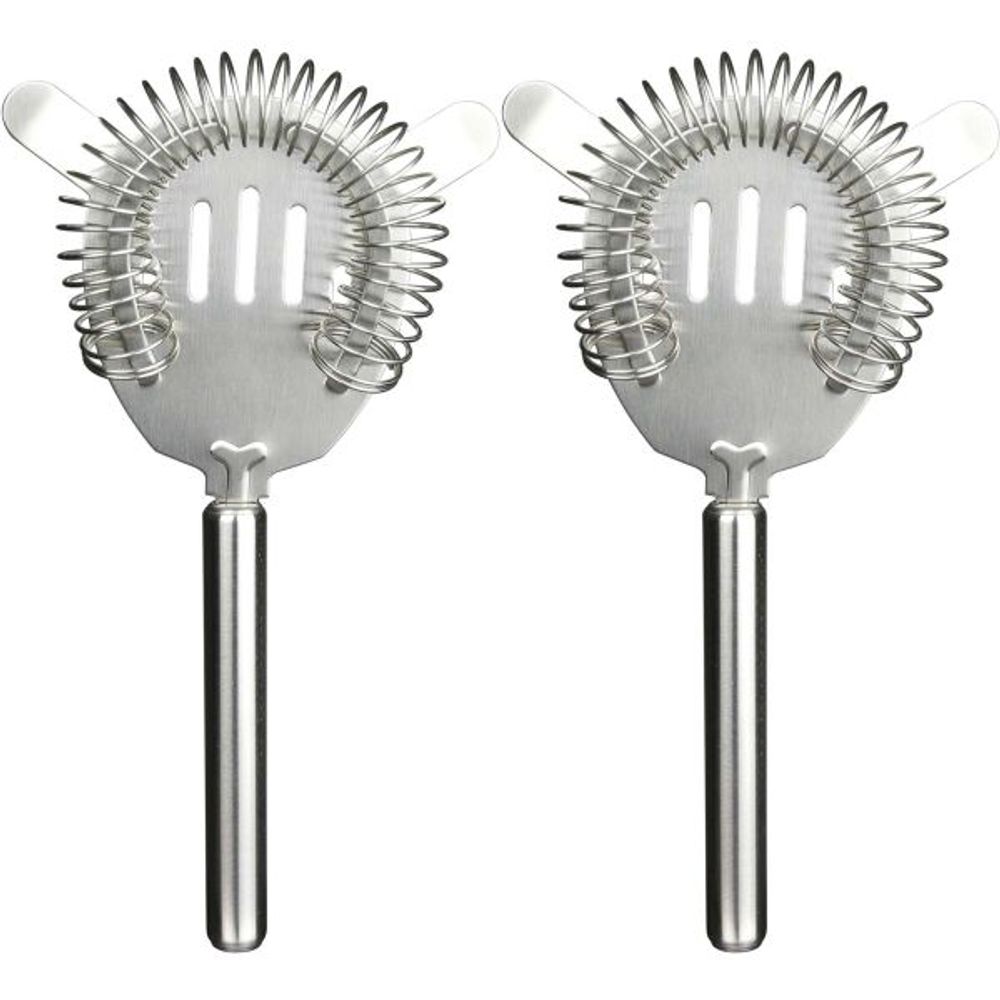 Passoire à cocktail en inox 15 cm (lot de 2)