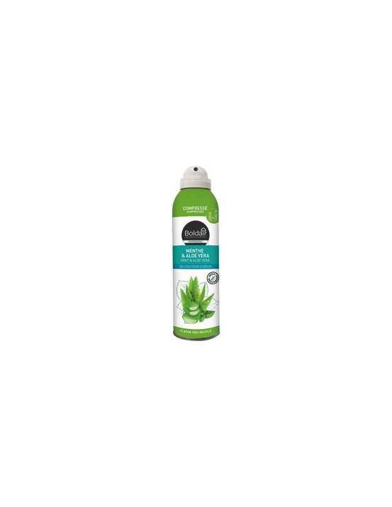 Boldair désodorisant compressé menthe et aloe 250ml - boldair