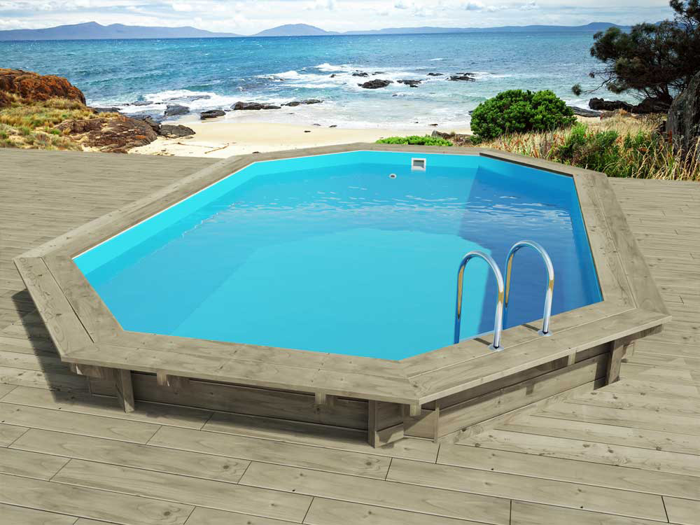 Piscine bois florida 145 - 6. 57 x 4. 57 x 1. 45 m