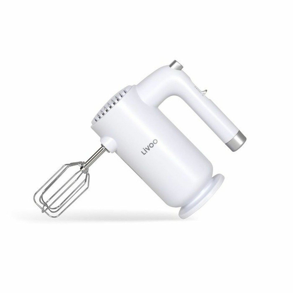 Batteur électrique 250 w - 5 vitesses - fonction turbo - blanc