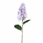 Ptmd fleur artificielle hortensia - 44x26x86 cm - plastique - pourpre
