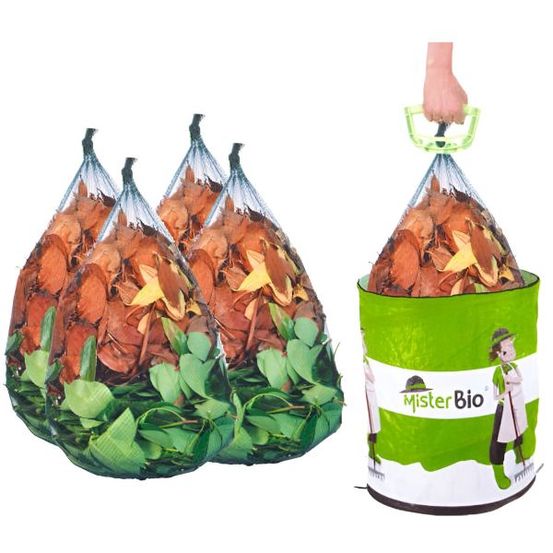 Kit de ramassage avec sacs net'up 120l