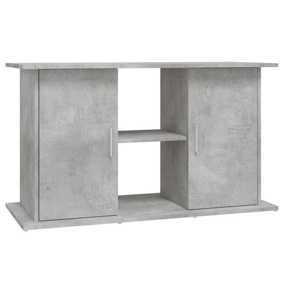 Support d'aquarium gris béton 101 x 41 x 58 cm bois d'ingénierie