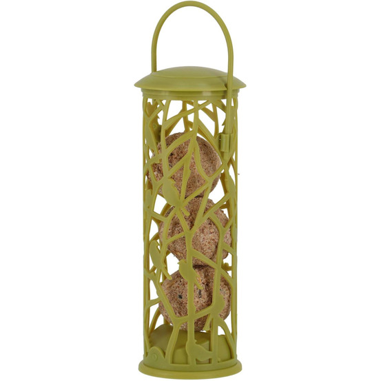 Mangeoire silo pour oiseaux chiffchaff pour boules de graisse