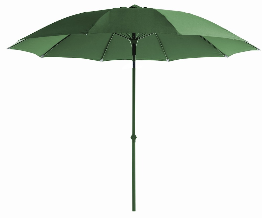 Parasol droit - fdv - aluminium époxy - fibre de verre - ø270 - amande