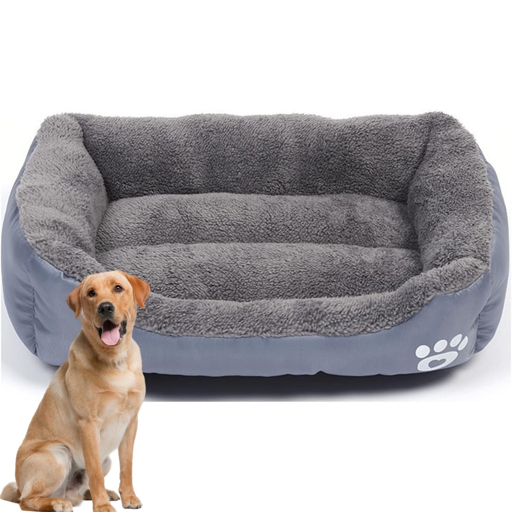 Panier carré doux et élastique pour chien et chat