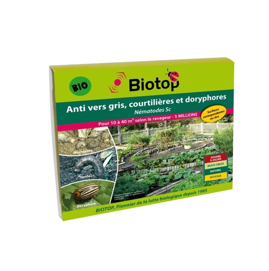 Nématodes sc anti vers gris et doryphores 5m - 10m²