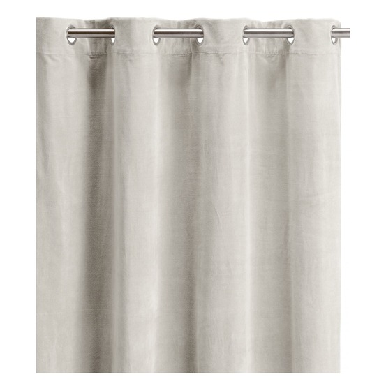 Rideau uni elise grege 140 x 280 cm