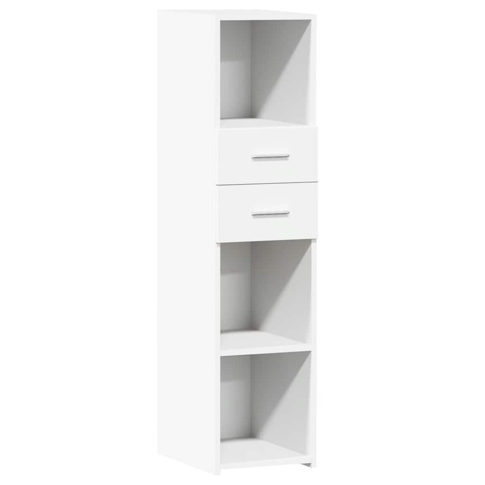 Buffet bahut commode armoire meuble de rangement organisateur cuisine salle de séjour salon haut 30 x 42,5 x 124 cm bois d'in