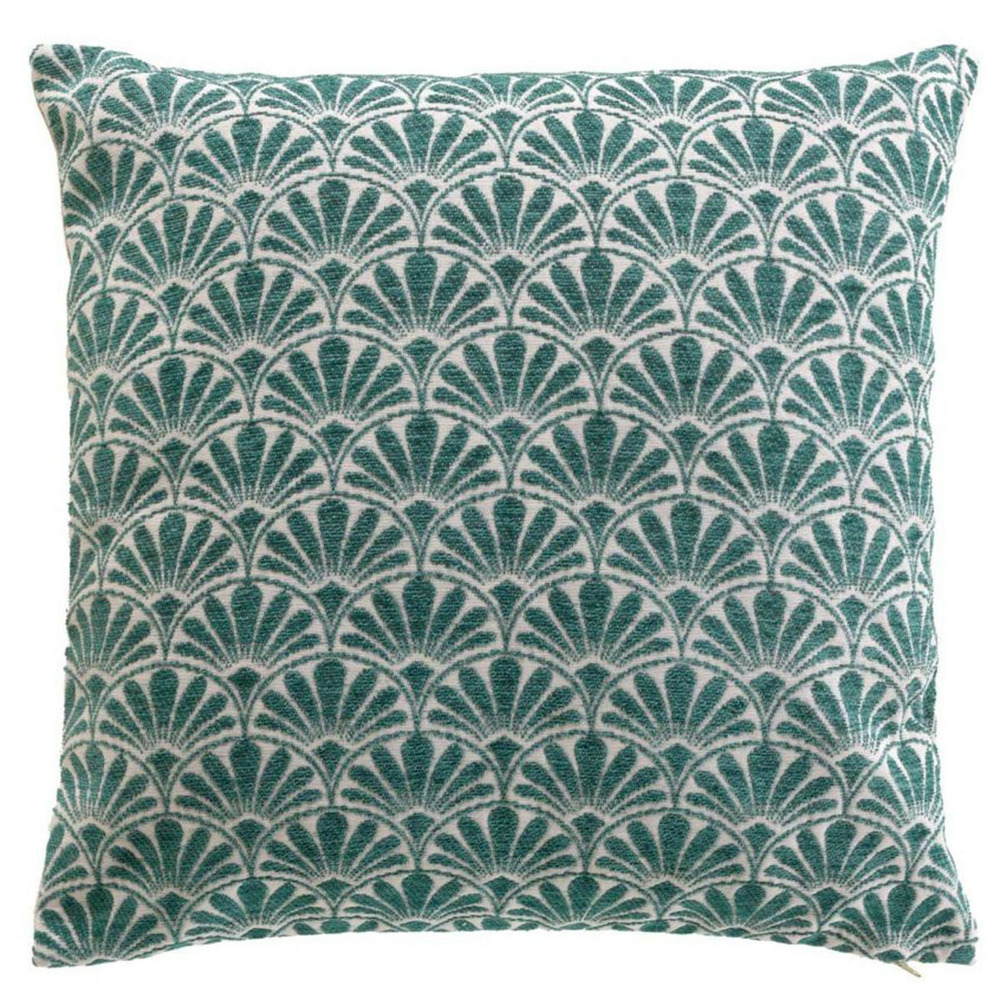 Housse de coussin jacquard 