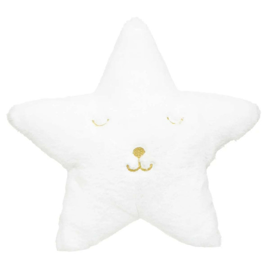 Coussin imitation fourrure