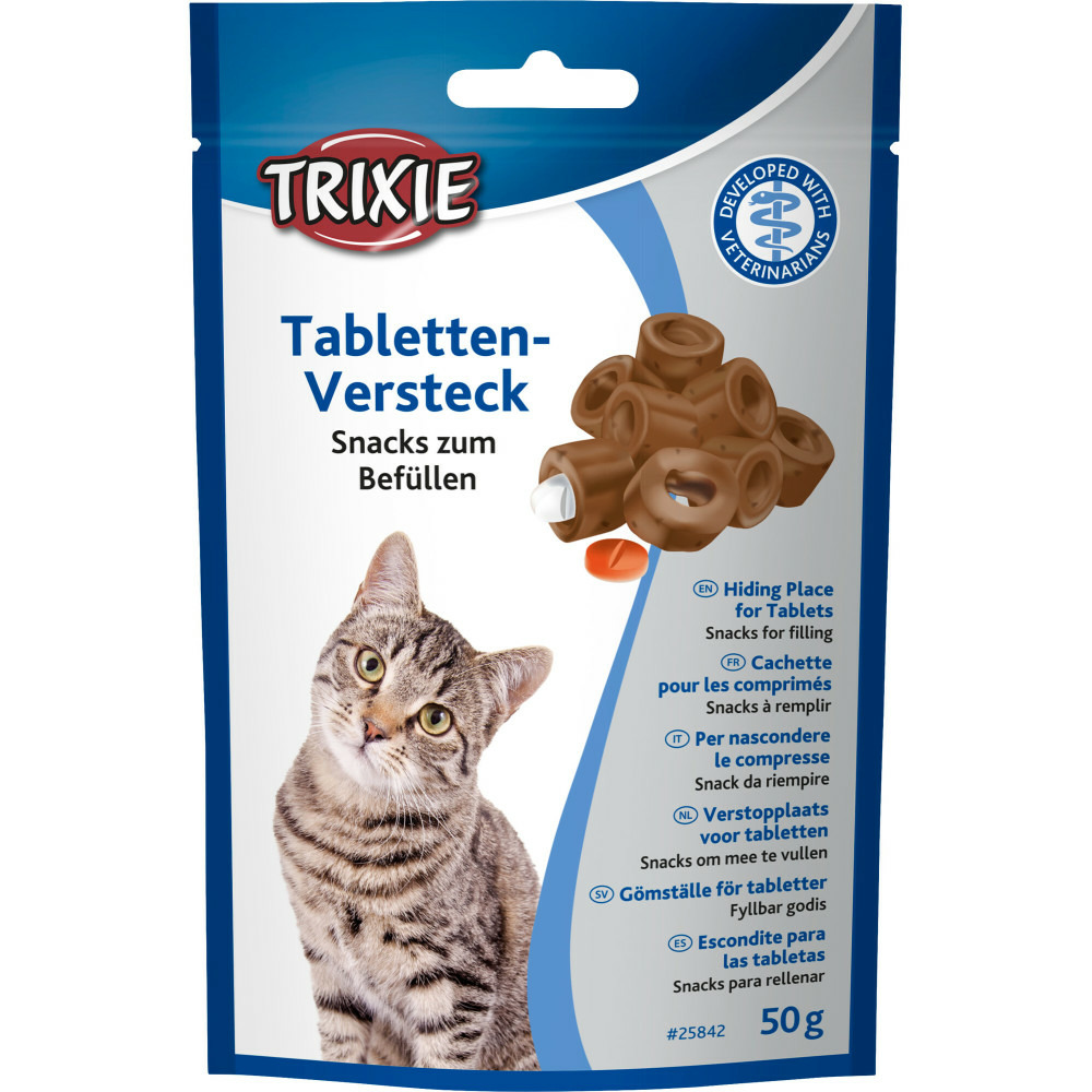 Friandises cache comprimée pour les chats 50 g