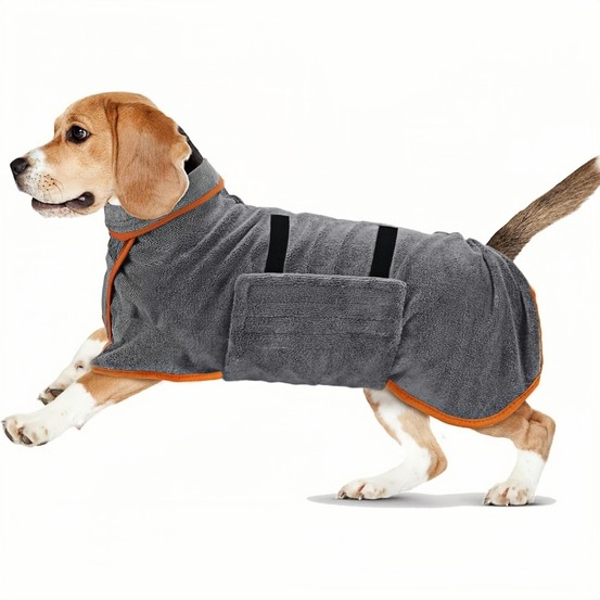 Peignoir pour chien - absorption rapide d'eau