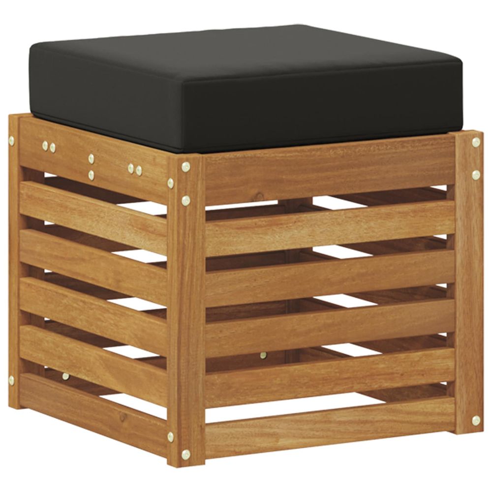 Banc de jardin bois d'acacia massif naturel
