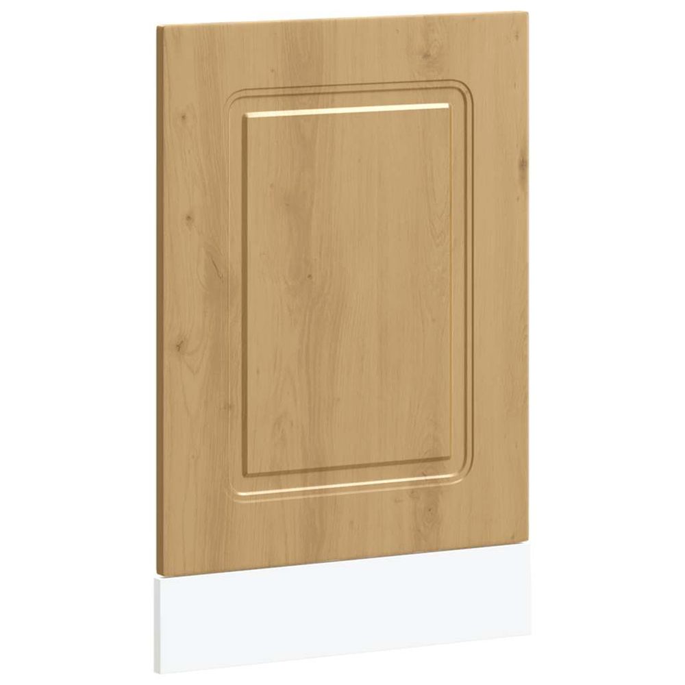 Panneau de lave-vaisselle kalmar chêne artisanal 45x1,5x57 cm