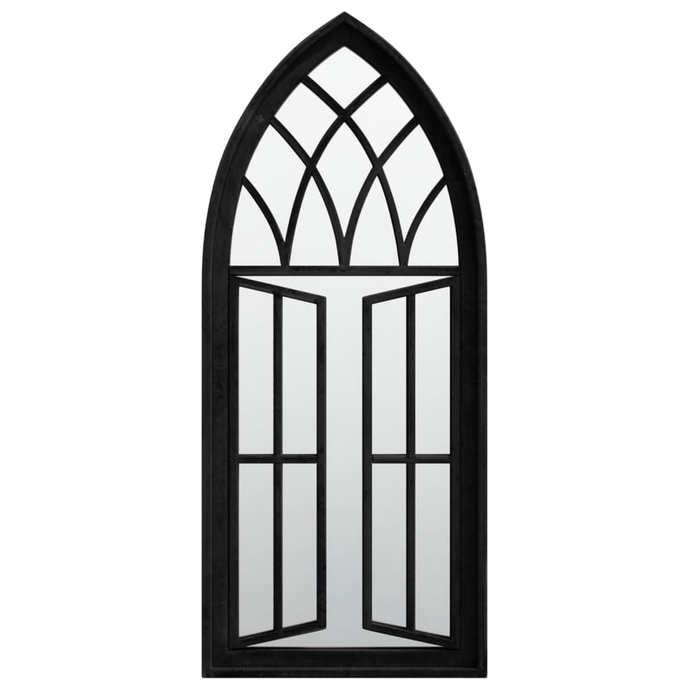 Miroir noir 70x30 cm fer pour utilisation à l'intérieur