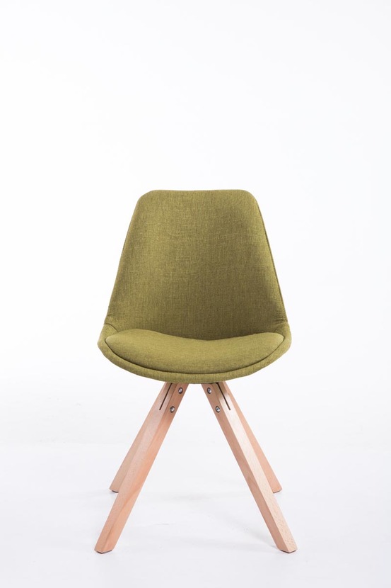 Chaise visiteur toulouse tissu natura square