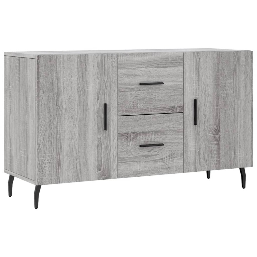 Buffet bahut commode armoire meuble de rangement organisateur cuisine salle de séjour salonsonoma 100 x 36 x 60 cm bois d'ing