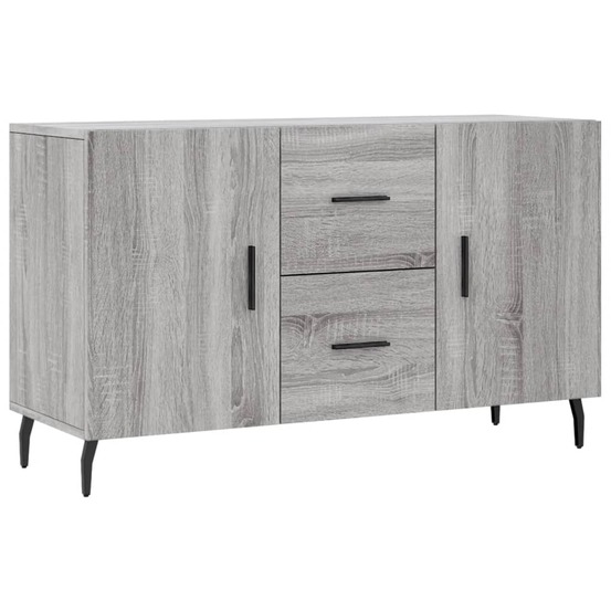 Buffet bahut commode armoire meuble de rangement organisateur cuisine salle de séjour salonsonoma 100 x 36 x 60 cm bois d'ing