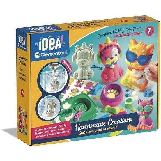 Coffret création d'animaux en plâtre