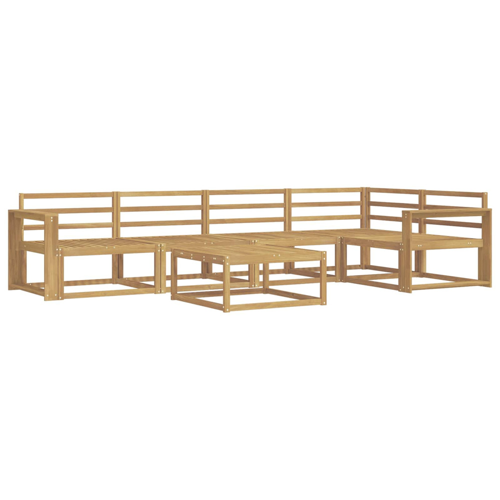 Ensemble de canapés d'extérieur 6 pcs blanc 79 x 79 x 37 cm