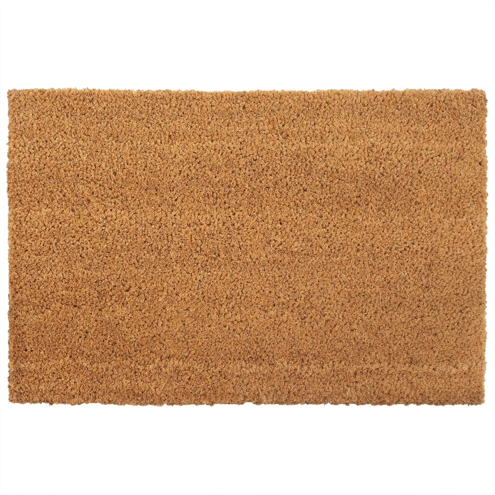 Tapis de porte naturel 50x80 cm fibre de coco touffeté