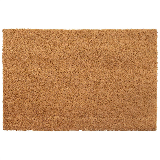 Tapis de porte naturel 50x80 cm fibre de coco touffeté