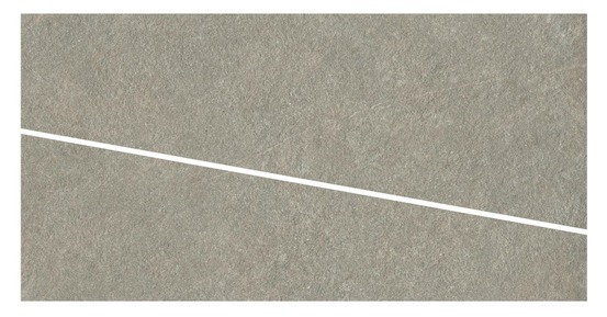 Carrelage effet pierre quartzite gris cendré cut dalle b 120x60x2 cm venturo - sol extérieur (vendu par carton de 0,72 m²) - ro'ma c