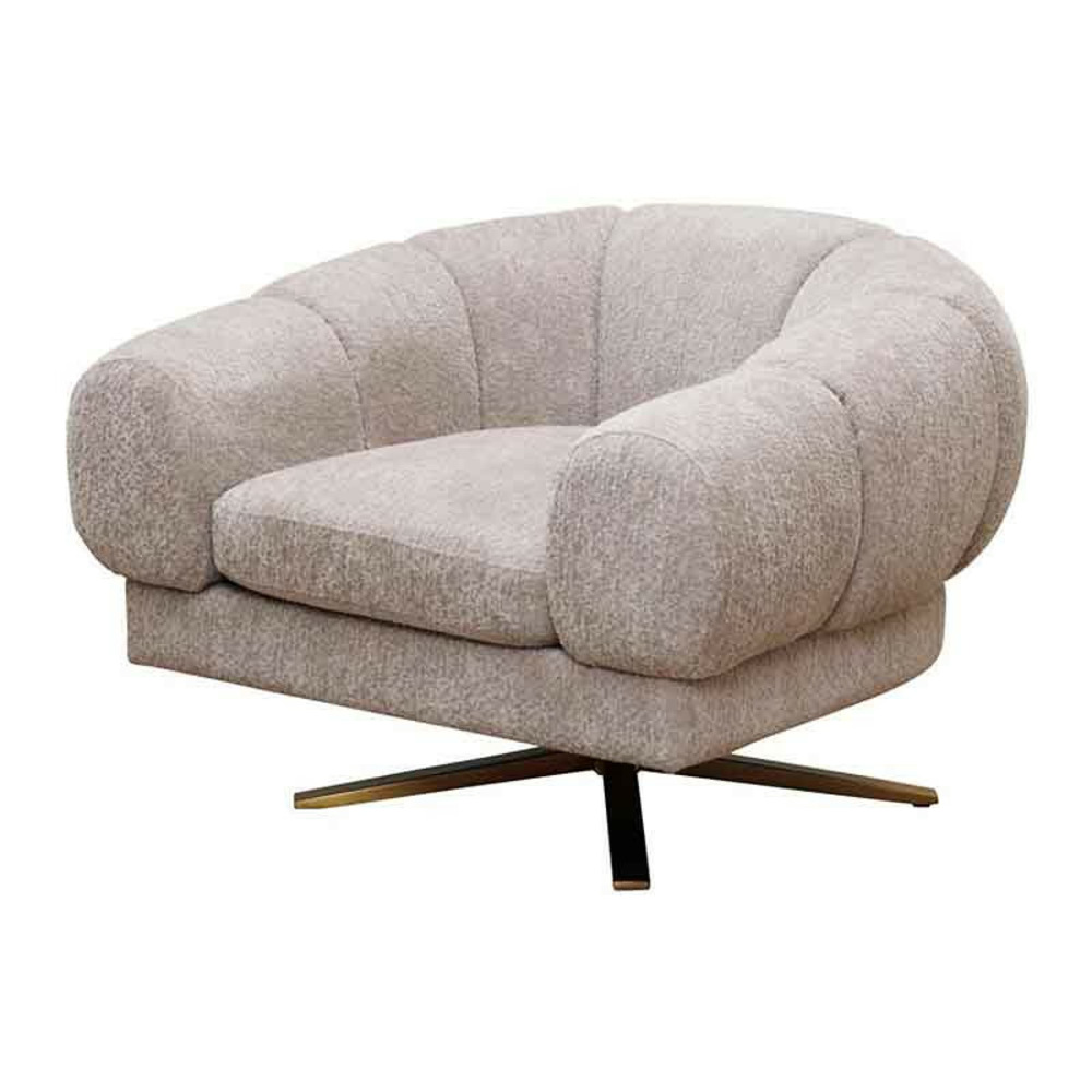 Fauteuil pivotant harmaa 91x87x67cm