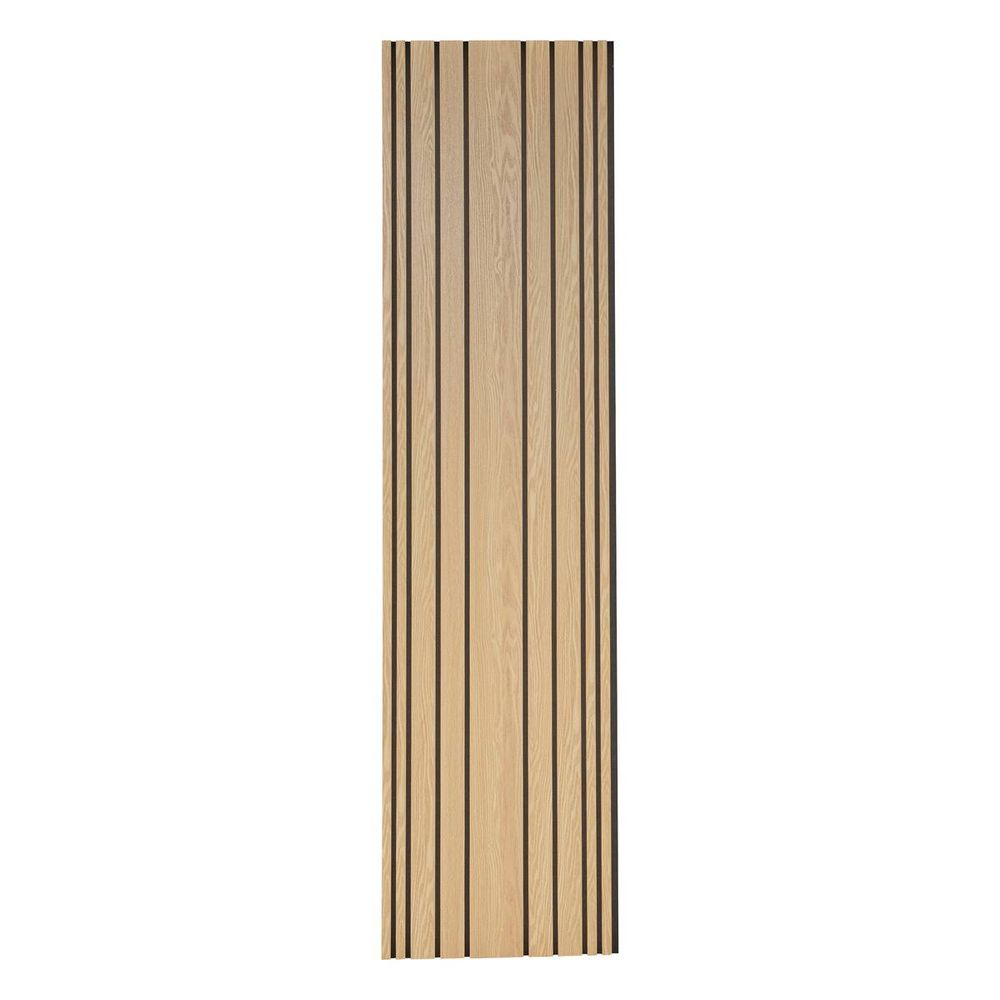 Panneau décoratif mural colva beige fond noir 240x60cm