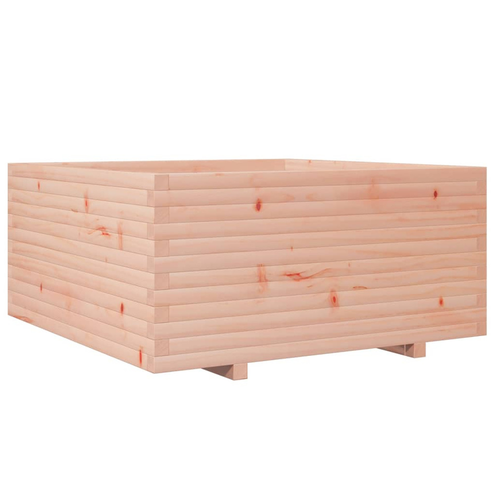 Jardinière d'extérieur 100x100x49,5 cm bois massif de douglas