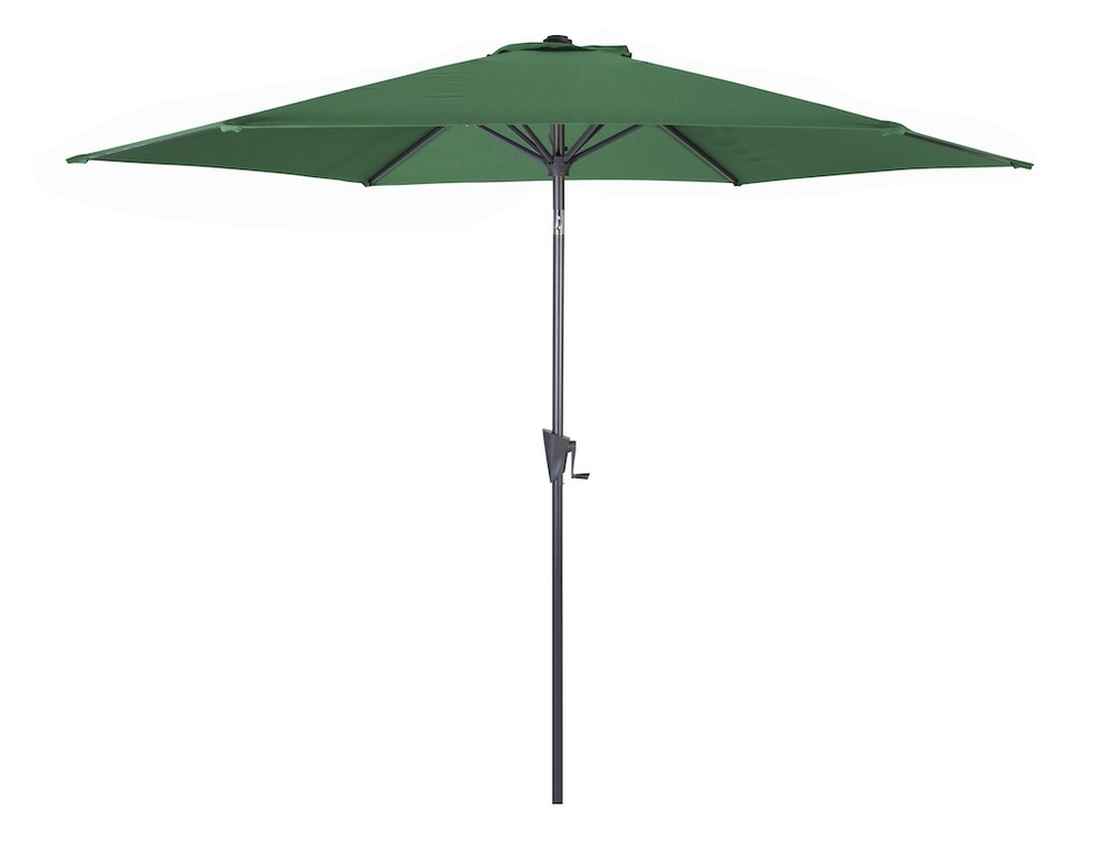 Parasol droit - tilt - aluminium époxy - acier - ø300 - amande