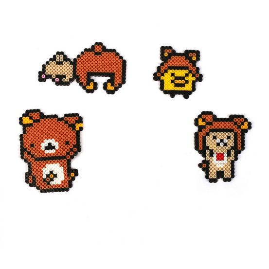 Kit de création rilakkuma en perles à repasser