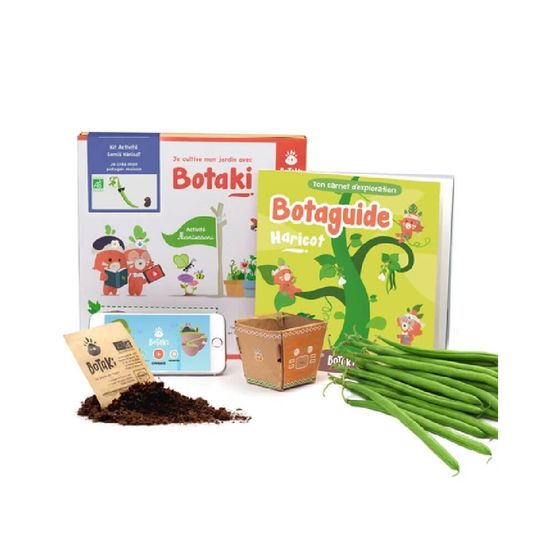 Kit semis haricot - crée ton potager maison