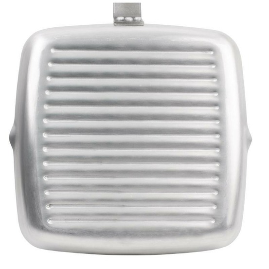 Poêle professionnelle anti-adhésive 240 mm carrée fond rainuré vogue