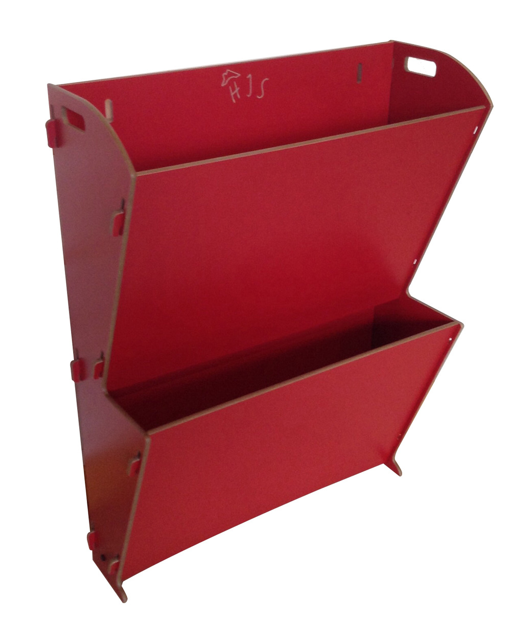 Jardinière murale à deux étages