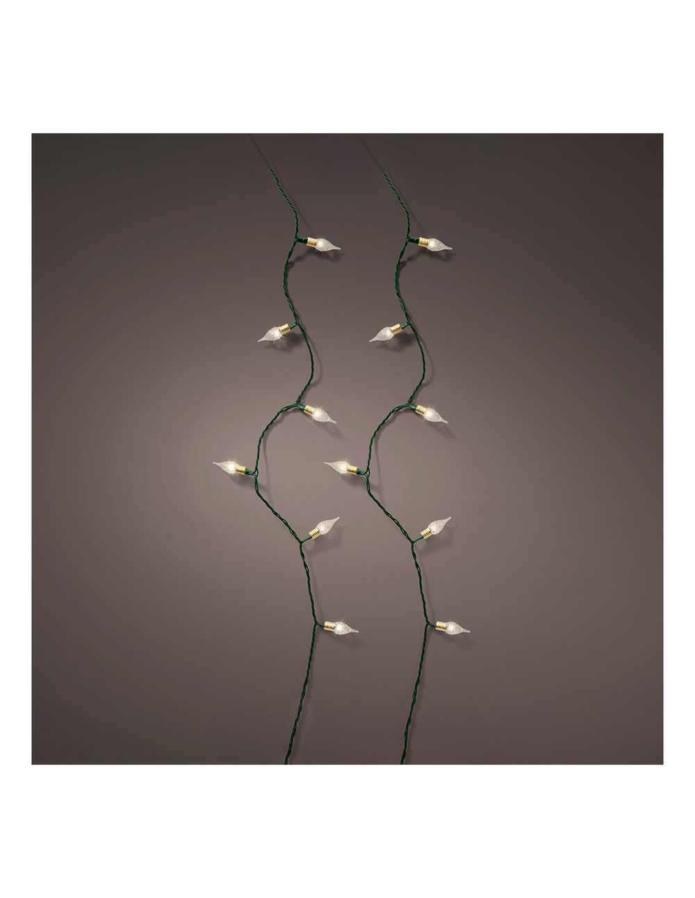 Guirlande led vintage avec 8 fonctions pour un effet d'éclairage d'intérieur. 1119cm 493270