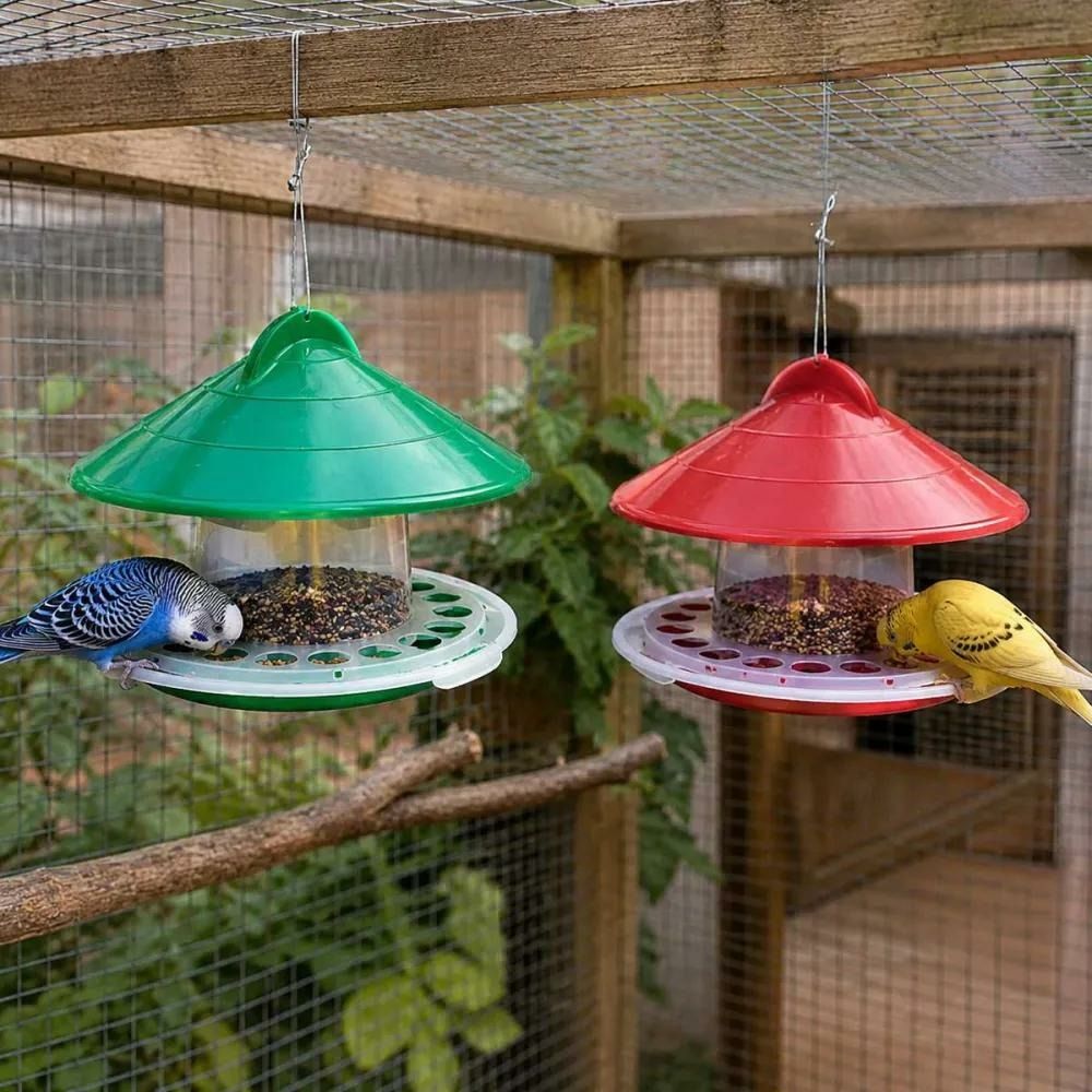 Mangeoire oiseaux de volière plastique 2kg