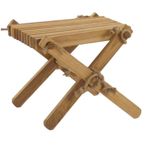 Repose pieds table basse lilly chêne