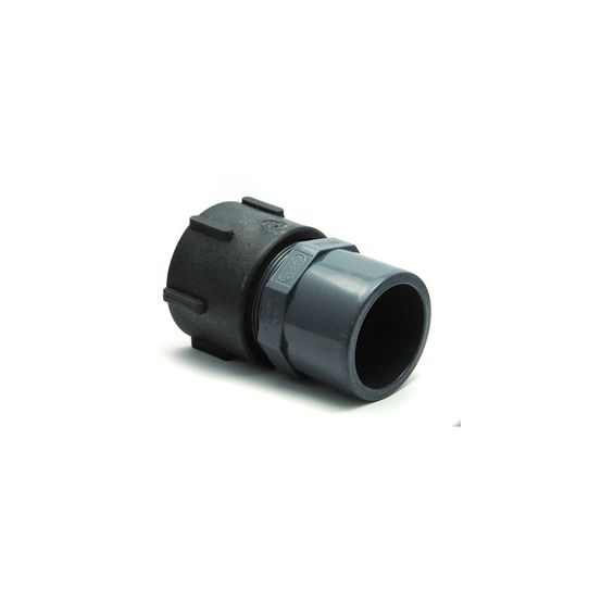 Raccord s60x6 femelle - pvc femelle 50/63