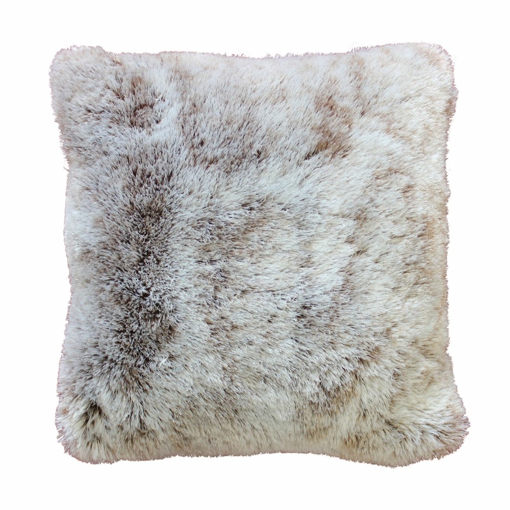 Coussin a poil doux imitation fourrure collection antartic