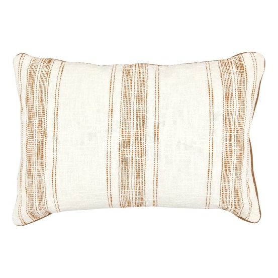 Coussin sienna 38x58cm beige lin