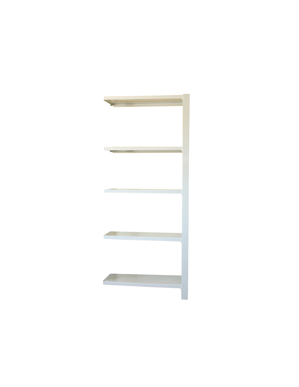 Etagère légère sans vis officlick 5/300 wood a.m. Blanc/blanc blanc 2100x900x300 - simonrack