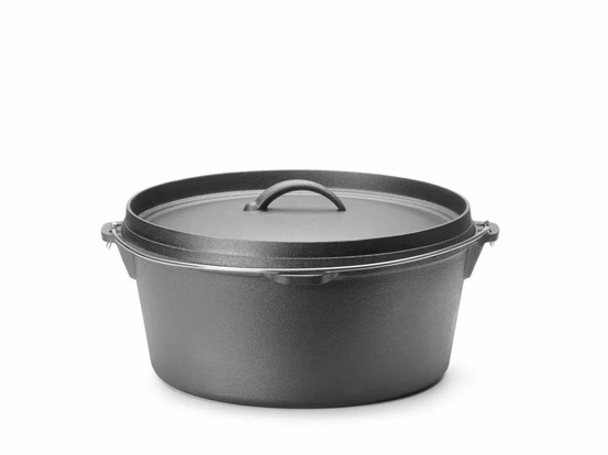 Marmite en fonte, 7,2l, noir, 310x(h)155mm - hendi