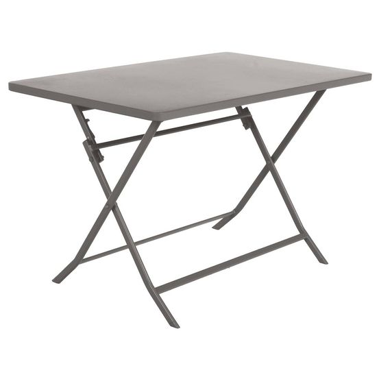Table de jardin pliante rectangulaire